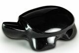 Polished Rainbow Obsidian Turtle - California #331560-1
